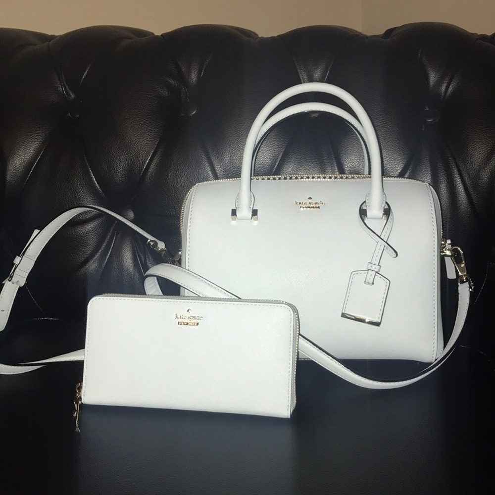 Kate Spade Large Lane & Lacey Wallet Summer Blue